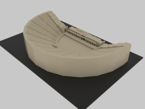 Aphrodisias ancient city - stl Modèle 3D