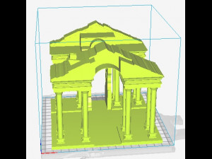 Aphrodisias ancient city - stl Modèle 3D