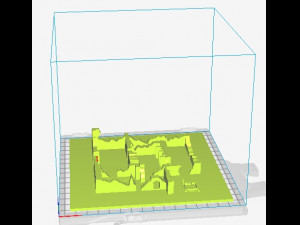 Aphrodisias ancient city - stl Modèle 3D