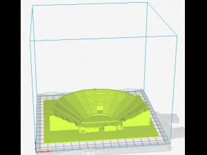 Aphrodisias ancient city - stl Modèle 3D
