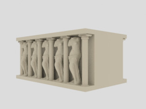 Aphrodisias ancient city - stl Modèle 3D