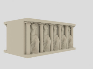 Aphrodisias ancient city - stl Modèle 3D