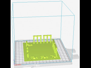 Aphrodisias ancient city - stl Modèle 3D