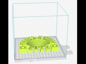 Aphrodisias ancient city - stl Modèle 3D