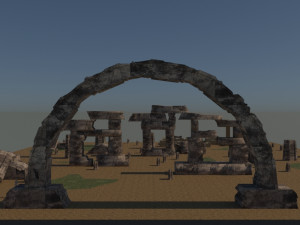Blaundus ancient city Model 3D