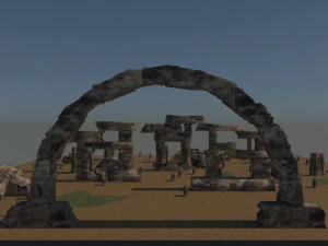 Blaundus ancient city 3D Model