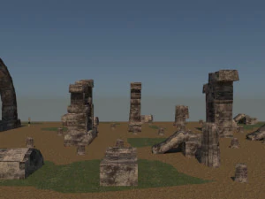 Blaundus ancient city 3D Model
