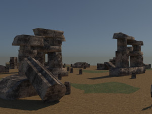 Blaundus ancient city Model 3D