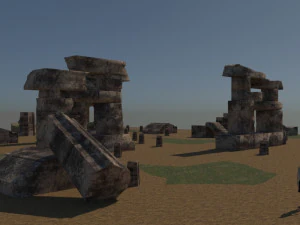 Blaundus ancient city 3D Model