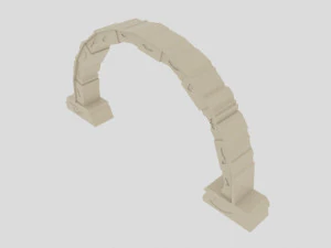 Blaundus ancient city 3D Model