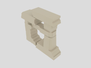 Blaundus ancient city Model 3D