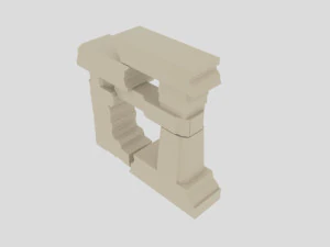 Blaundus ancient city 3D Model