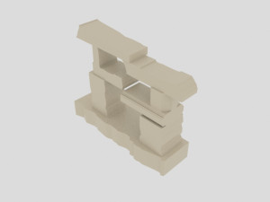 Blaundus ancient city Model 3D