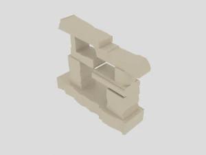 Blaundus ancient city 3D Model