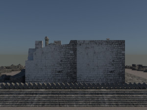 Didyma ancient city - apollon temple - antique Modèle 3D