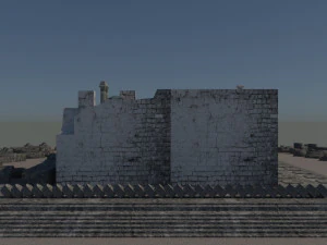 Didyma ancient city - apollon temple - antique 3D Model