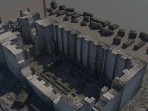 Didyma ancient city - apollon temple - antique 3D Model