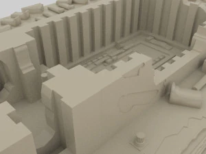 Didyma ancient city - apollon temple - antique 3D Model