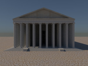 Didyma ancient city - apollon tapna - orjinal 3Dモデル