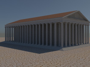 Didyma ancient city - apollon tapna - orjinal 3D Model