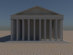 Didyma ancient city - apollon tapna - orjinal 3D Model