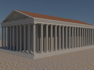 Didyma ancient city - apollon tapna - orjinal 3D Model