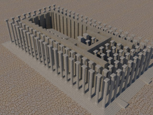 Didyma ancient city - apollon tapna - orjinal 3D Model