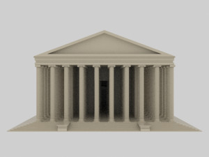 Didyma ancient city - apollon tapna - orjinal 3D Model