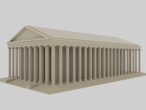 Didyma ancient city - apollon tapna - orjinal 3D Model