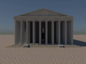 Didyma ancient city - apollon temple 2 - orginal 3D Model