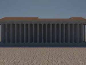 Didyma ancient city - apollon temple 2 - orginal 3D Model