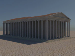 Didyma ancient city - apollon temple 2 - orginal 3D Model