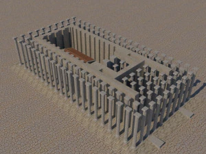 Didyma ancient city - apollon temple 2 - orginal 3D Model