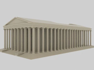 Didyma ancient city - apollon temple 2 - orginal 3D Model