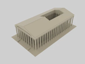 Didyma ancient city - apollon temple 2 - orginal 3D Model