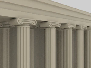 Didyma ancient city - apollon temple 2 - orginal 3D Model