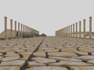 Ephesus ancient city-celesus library - antique Modello 3D