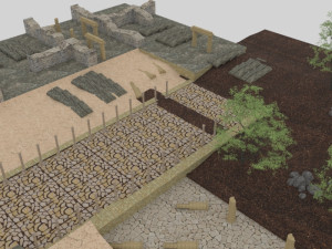 Ephesus ancient city-celesus library - antique Modello 3D
