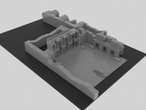 Ephesus ancient city-celesus library - antique Modello 3D