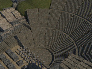 Ephesus ancient city - theater port road trade agora -antque 3Dモデル