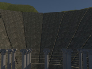 Ephesus ancient city - theater port road trade agora -antque 3Dモデル