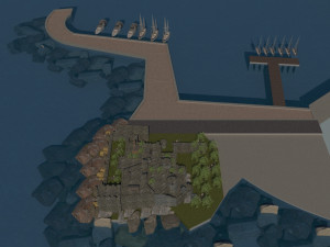 Bodrum castle 3D Model