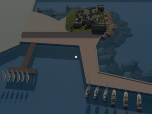 Bodrum castle 3D Model