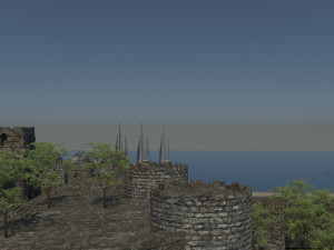 Bodrum castle 3D Model