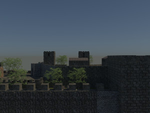 Bodrum castle 3D Model
