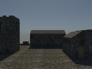 Bodrum castle 3D Model