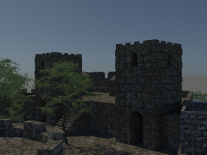 Bodrum castle 3D Model