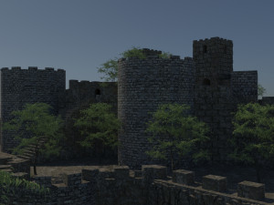 Bodrum castle 3D Model