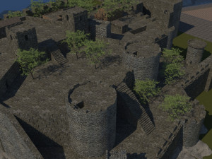 Bodrum castle 3D Model