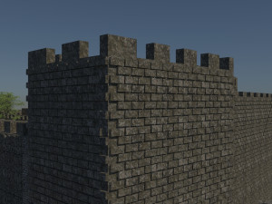 Bodrum castle 3D Model